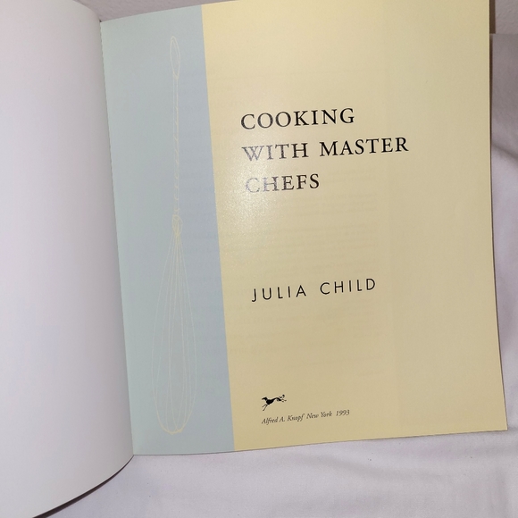 Cooking With Master Chefs, Julia Child Cookbook, 1993 - Picture 3 of 8